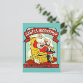 Santa's Workshop, North Pole N.Y. - Briefkaart (Staand voorkant)