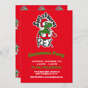 Santasaurus Rex Kaart