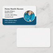 Santé à domicile Cartes de visite infirmiers Médic (Devant / Derrière)
