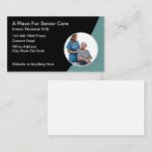 Santé à domicile Infirmière Médicale Cartes d'affa (Devant / Derrière)