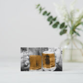 Santé! Carte de visite (Debout devant)