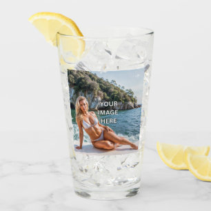 SANTÉ! 🥂 coupe de verre 16 oz - Ajouter une image