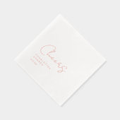 Santé! Élégante, minimale, écriture manuscrite (Droite)