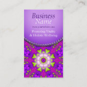 Santé et guérison du visage Carte de visite du nou (Dos)