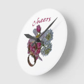 Santé. Horloges Mur Romantiques. (Angle)
