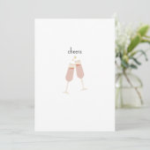 Santé ! Invitation à faire la fête. (Debout devant)