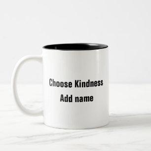 Santé mentale Choisissez Kindness calme qoute Mug