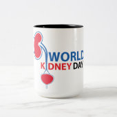 Santé rénale pour tous partout. Mug (Centre)