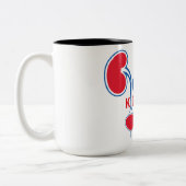 Santé rénale pour tous partout. Mug (Gauche)