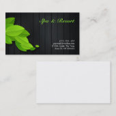 santé, spa et carte de visite de beauté (Devant / Derrière)
