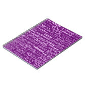 Santé Texte multilangue Vos couleurs Carnet (Côté gauche)