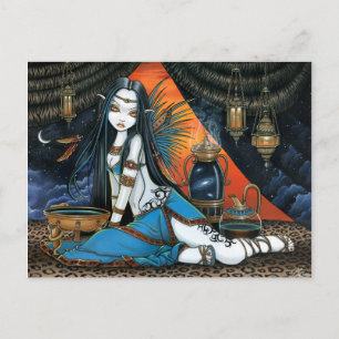 Santha Celestial Tribal Sage Fairy Angel Poscard Briefkaart