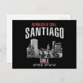 Santiago Briefkaart (Voorkant / Achterkant)