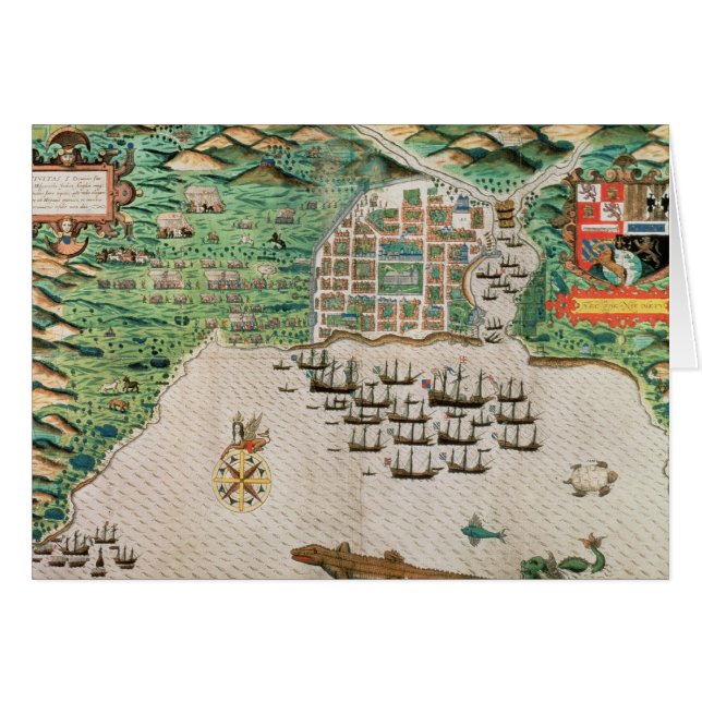 Santiago, Cap Vert, 1589 2 (Devant horizontal)