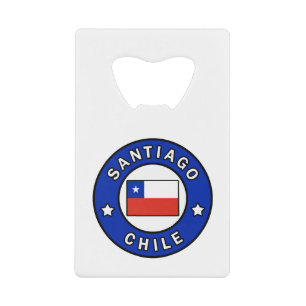 Santiago Chili Kredietkaart Flessenopener