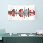 Santiago Chili Skyline Spandoek (Beurs)