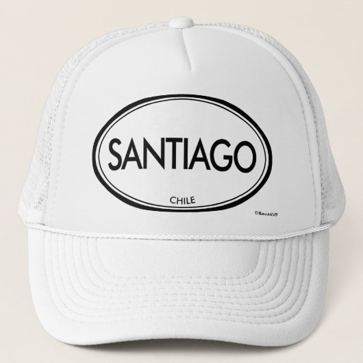 Santiago, Chili Trucker Pet (Voorkant)