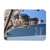 Santiago de Chili, oud en nieuw Magneet (Horizontaal)