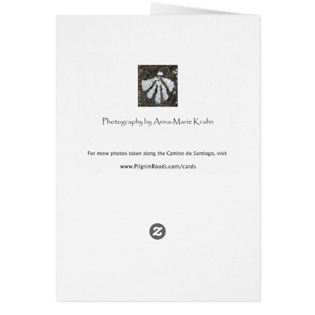 Santiago de Compostela Cathedraal Card (Achterkant)