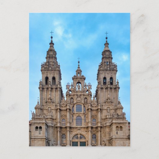 Santiago de Compostela Cathedral Briefkaart (Voorkant)