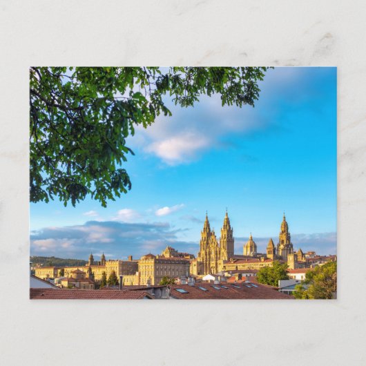 Santiago de Compostela Cathedral Briefkaart (Voorkant)