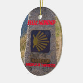 Santiago de Compostela Keramisch Ornament (Links)
