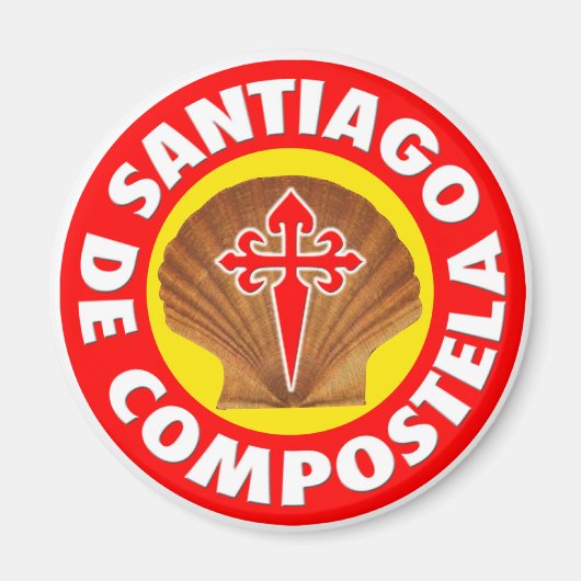 Santiago de Compostela Magneet (Voorkant)