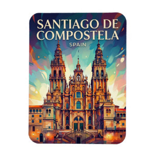 Santiago de Compostela Spanje Magneet
