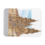 Santiago de Compostela Westerne gevel. Spanje Magneet (Horizontaal)