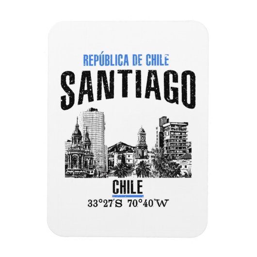 Santiago Magneet (Verticaal)