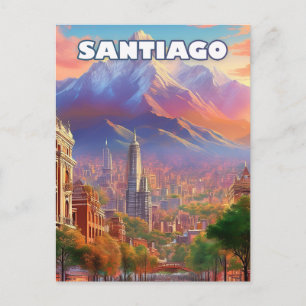 Santiago reveals his soul briefkaart