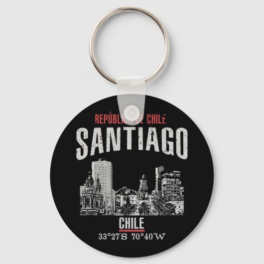 Santiago Sleutelhanger (Voorkant)