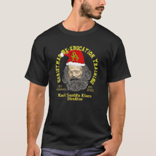 Santifa Claus Santifa Klaus Anti-Kerstmarx T-shirt
