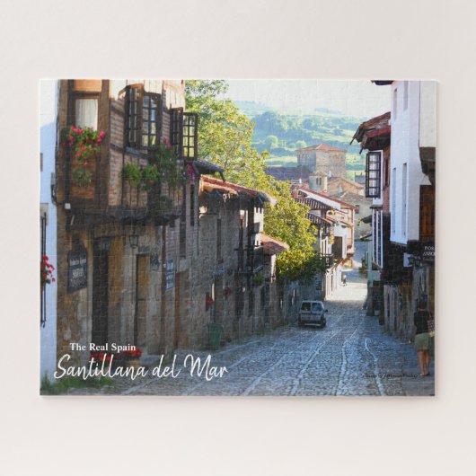 Santillana del Mar - het echte Spanje Legpuzzel (Horizontaal)