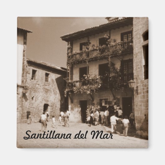 Santillana Del Mar Magneet (Voorkant)