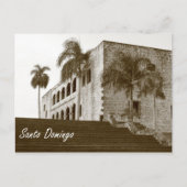 Santo Domingo Briefkaart (Voorkant)
