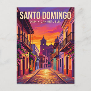 Santo Domingo Dominicaanse Republiek Briefkaart