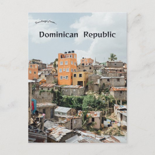 Santo Domingo Dominicaanse Republiek Briefkaart (Voorkant)