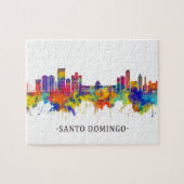 Santo Domingo Dominican Republic Skyline Legpuzzel (Horizontaal)