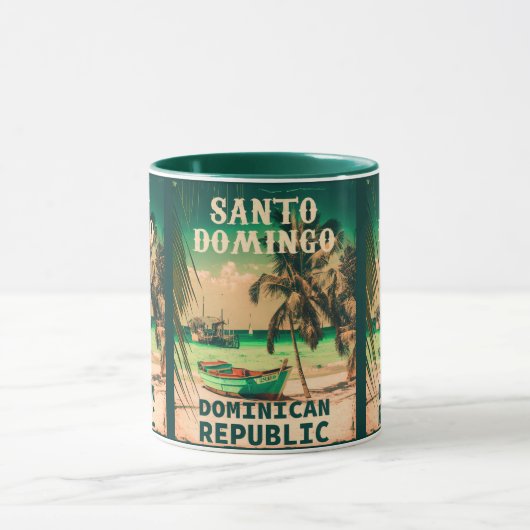 Santo Domingo Dominican Retro 60s  Mok (Midden)