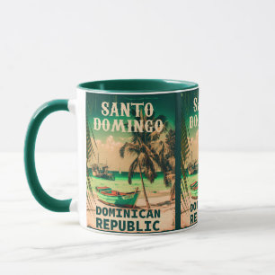 Santo Domingo Dominican Retro 60s  Mok