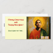 SANTOBAMA FEESTDAGENKAART (Voorkant / Achterkant)