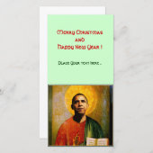 SANTOBAMA FEESTDAGENKAART (Voorkant / Achterkant)