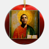 SANTOBAMA Red Ruby Keramisch Ornament (Voorkant)