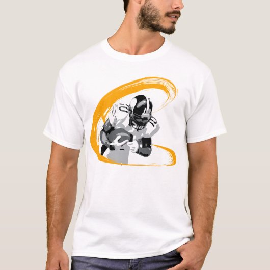 Santonio Holmes Illustration Shirt (Voorkant)