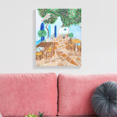 Santorin 1 toile (Insitu(Salon))