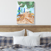 Santorin 1 toile (Insitu(Chambre))