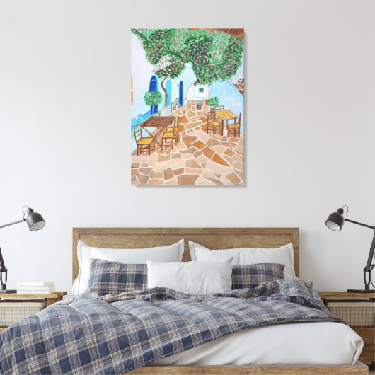 Santorin 1 toile (Insitu(Chambre))