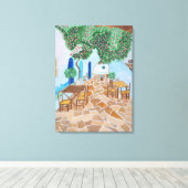 Santorin 1 toile (Insitu (Plancher de Bois))
