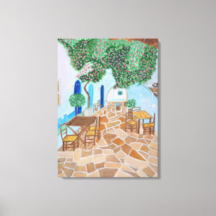 Santorin 1 toile